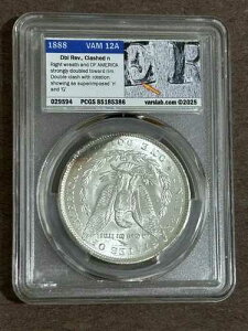 1888�N P PCGS MS63 VAM 12 A �_�u���C���[�A�n�C�f�C�g �_�u�����o�[�X �����K�����
