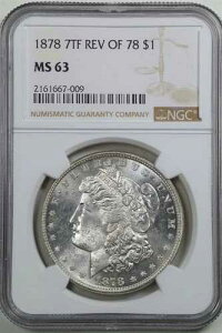 1878�N 7TF Rev of 78 $1 �����K����� MS63 NGC 2161667-009
