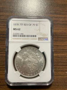 1878-P 7TF 1879�N�����K�����NGC MS 62 7�̔��H���̗���