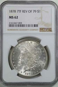 1878�N 7TF Rev of 79 $1 �����K����� MS62 NGC 2161667-003