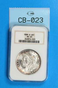 1888-O 1�h�� �����K����� NGC MS63 �^�C�v�R�C�� CB-023