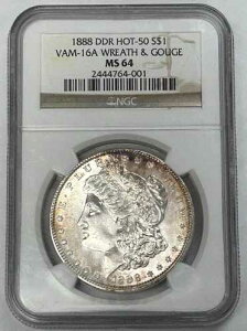1888�N �����K���E�_���[ DDR �z�b�g 50 VAM 16A ���[�X���S�b�W NGC MS64