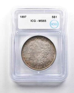 1897�N �����K����� MS65 ICG �������F�� *1652