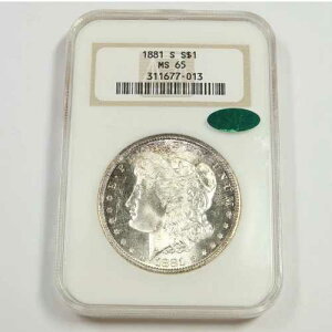 1881 S NGC CAC MS65 - �����g�[�j���O - �����K���E�_���[ 1�h�� �č��R�C�� #50487A
