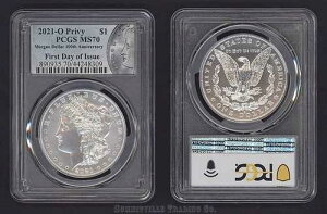 2021 O �����K�� �V���o�[�h�� PCGS MS70 �u���[���x�� ���s���� ��
