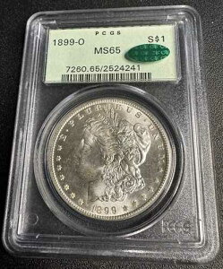 1899�N O �����K����� PCGS & CAC MS65 OGH �I�[���h�O���[���z���_�[