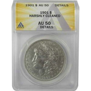 1901�N �����K���E�_���[ AU 50 �ڍ� ANACS �V���o�[ 1�h���R�C�� SKU:I21269