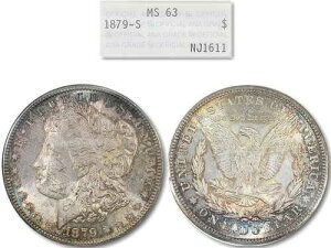 1879-S �����K���V���o�[ 1�h�� ANA MS-63 KVE Investments, LLC �u���[�\�[�v�{�b�N�X ANACS