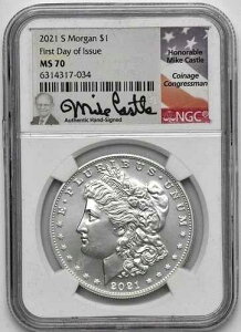 2021�N S �����K����� NGC MS70 ���s���� �}�C�N�E�L���b�X�����M�T�C��