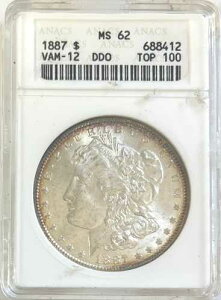 1887�N 1�h�� �����K����� VAM 12 DDO TOP 100 ANACS MS 62