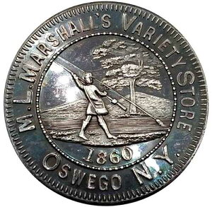 �i1860�j�V���o�[�I�X�E�F�SNY 1007f M L �}�[�V�������l�g�[�N��