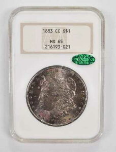 MS65 1883-CC �����K����� - CAC NGC �C���Z�C���J���[ *9971