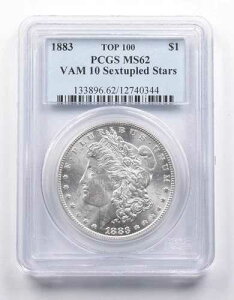 MS62 1883�N �����K����� VAM 10 �Z�d�� �g�b�v100 PCGS *0961