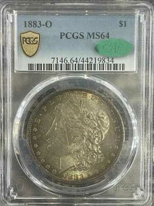 1883�N O �����K����� PCGS MS-64 CAC -�����X�^�[??�g�[�j���O-�g�D���[�g�i�[�r���[�e�B�[
