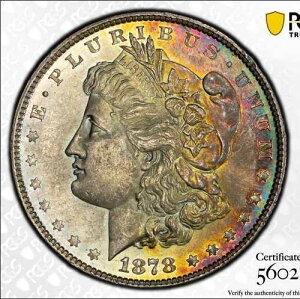 1878�N 8TF �����K����� PCGS MS63 VAM 4�f���e�B�N���`�b�v �����X�^�[�g�[��