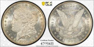 1880/79 VAM 4�A80/79�ARev of 78�iTOP 100�j�����K����� $1 PCGS MS 62