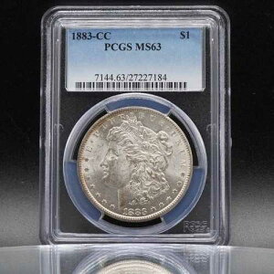 �č������K����� 1883-CC �J�[�\���V�e�B �l�o�_ MC63 PCGS ���o�e�B�R�C�� C6003
