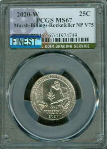 2020 W ���b�N�t�F���[ �t���b�O �N�H�[�^�[ PCGS MS67 PQ MAC �ō��i�� & ����Ȃ� �ł��󏭂ȃZ�b�g�B