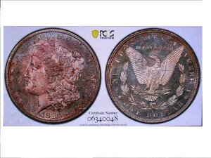 1882-S ���[�K���E�_���[ 64 DMPL VAM 17 �_�u���f�C�g S/S �f�B�[�v�J���I 2x �g�[�� PCGS