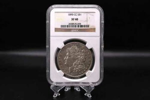 1890-CC �����K����� $1 NGC XF40 �J�[�\���V�e�B�u���C���h�E�F�X�g�v�V���o�[ ??? |JF
