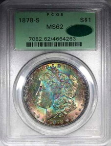 1878-S �����K���E�_���[ PCGS MS62 CAC OGH �I�[���h�O���[���z���_�[ �����X�^�[�g�[��
