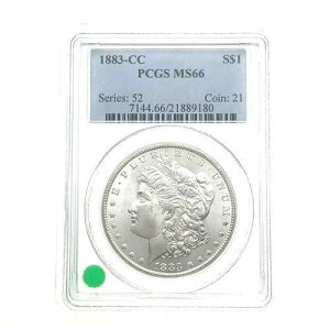 1883-CC 1 �h���⃂���K�� �_���[�APCGS �ɂ�� MS66 ���O���[�h�ƕ]��!