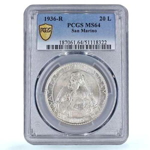 �T���}���m 20���� ���a���ݕ� KM-11 MS64 PCGS ��� 1936�N