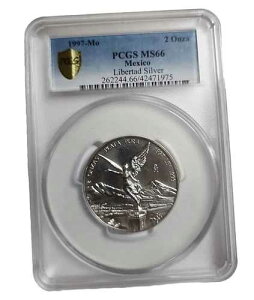 1997�N ���L�V�R ���x���^�b�h 2 �I���U - 2�I���X ���� .999 �ᒒ�� PCGS MS 66 NICE