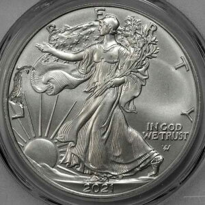 2021�N PCGS MS68 �X�g���b�N�X���[ �^�C�v2 �V���o�[�C�[�O���h�� �G���[�h���b�v �n���J�`