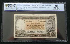 1961�N �N�[���Y�E�E�B���\�� �I�[�X�g�����A 10�V�����O �X�^�[�m�[�g PCGS�O���[�h Choice Fine 20