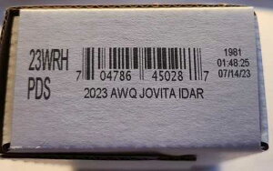 2023 P D S �A�����J���E�B�����Y�N�H�[�^�[�Y3���[���Z�b�g ? Jovita Idar BU