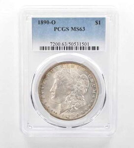 1890-O �����K����� MS63 PCGS �������g�[���̗��� *7478