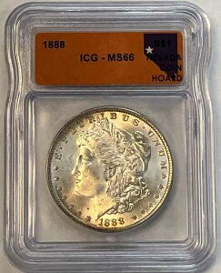 1888�N �����K����� $1 ICG MS66 - �l�o�_�B�R�C���z�[�h