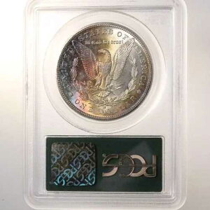 1881-S ���[�K�� $1 PCGS CAC MS65 �I�[���h�O���[�����x�� ���C���{�[�g�[�� ����