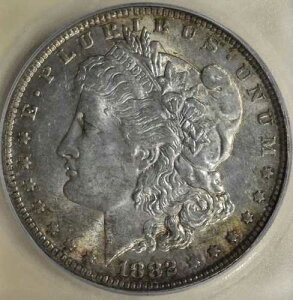 1882-O/S ���[�K�� �V���o�[ $1 ICG MS63 VAM 4 �g�b�v 100!