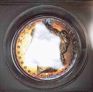 ���[�K�� �V���o�[ �h�� 1881 S ANACS MS 63 �����X�^�[ ���C���{�[ ���I �J���[�Y!