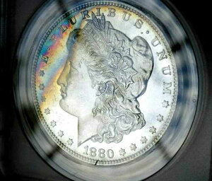 ���[�K�� �V���o�[�h�� 1880 S PCGS MS 63 PL VAM 55 ���A �����X�^�[ ���C���{�[ �l�I�� PQ