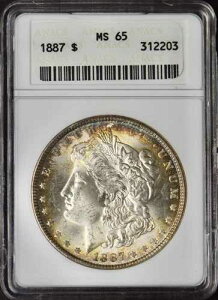 1887�N �����K����� �g�[�� - ANACS MS65 - ����5����z���_�[ - ?COINGIANTS?