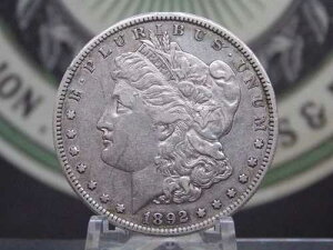 1892�N�uS�v���[�K����� $1 #EC7 East Coast Coin & Collectables, Inc.