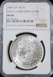 1888�N �����K���E�_���[ TOP-100 VAM-11A MS-66 NGC�r�f�I