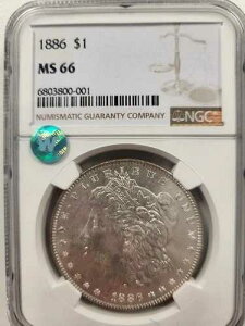 1886�N P ���[�K���E�_���[ MS-66 �T�C�g�z���C�g