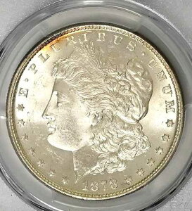 1878�N 7TF �����K����� $1 �O���[�h PCGS MS64 ���� CAC �F��