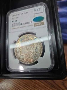 1879 S Ms 62 ���o�[�X �I�u 1878 Top100 NGC ���[�K�� �i�C�X �g�[�j���O