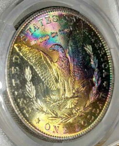 1882�N S PCGS �����K����� MS64+ ���ʃg�[�j���O�����X�^�[���C���{�[���o�[�X