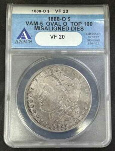 1888 O �����K���E�_���[ �g�b�v100 Vam 5 �ȉ~�` O �^����G���[ ANACS VF20