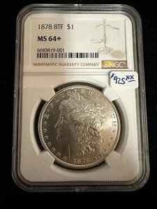 1878�N 8���H�� ���[�K���E�_���[ NGC MS 64+ 001