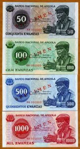 �W�{�Z�b�g�A�A���S���A50;100;500;1000 �N�����U�A1976�N�AP-110s;111s;112s;113s UNC