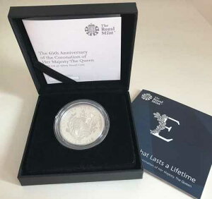 Simply Coins~ 2018 �V���o�[ �v���[�t �T�t�@�C�A �Պ��� 5 5�|���h �R�C�� �{�b�N�X COA