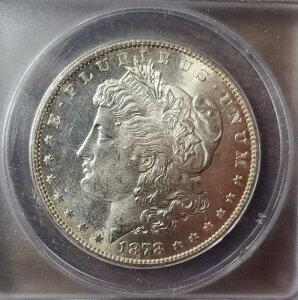 1878�N���uS�v�����K����� $1 MS63 Unc BU�A7�̔��H���͗l