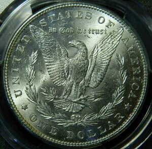 1885�N P $1 �����K���E�_���[ PCGS MS61 *WOW! VAM*~VSS VAM 1D(�o���h�t���E�B���O)~I3,R5(L2-6)
